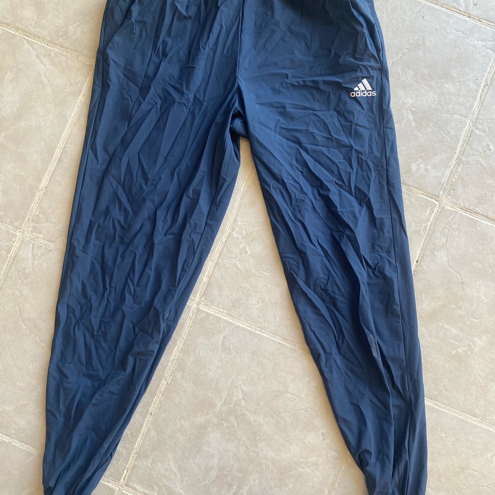 Adidas Dark Blue Athletic Pants